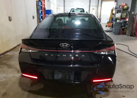 2022 Hyundai Elantra N Line z USA, uszkodzony, nr VIN KMHLR4AF6NU346496